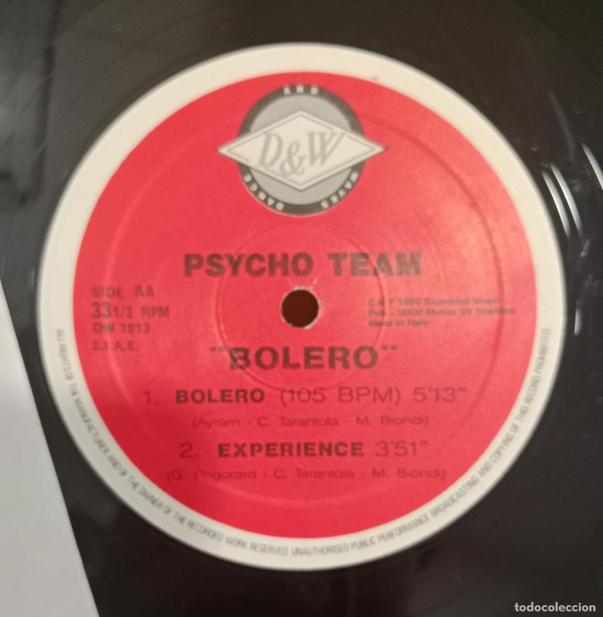 Discos de vinilo: Psycho Team - Bolero (12&rdquo;, Maxi)