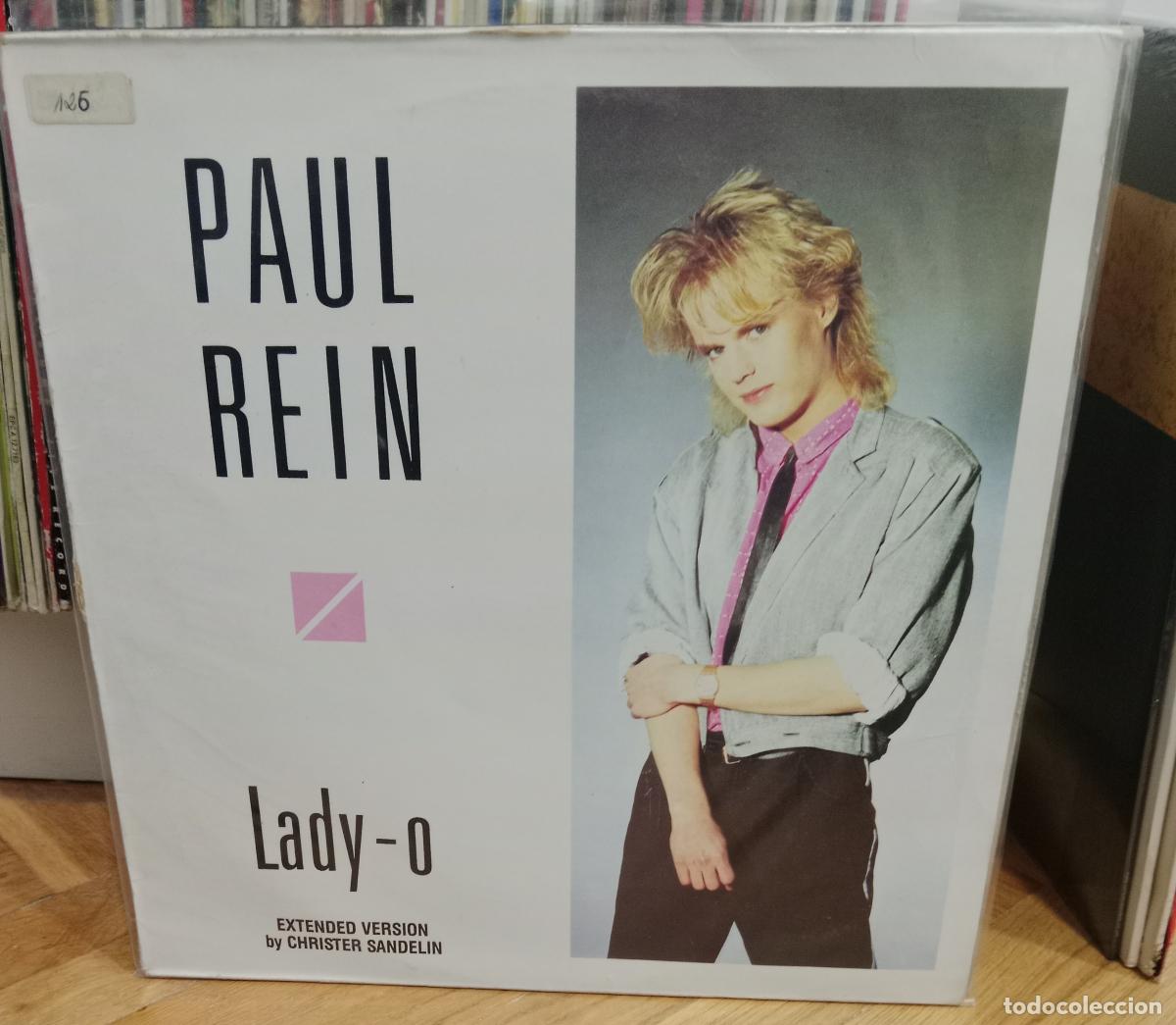 Discos de vinilo: Paul Rein - Lady O (12&rdquo; Maxi) Espa&ntilde;a 1986