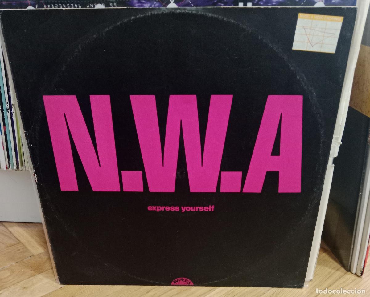 Discos de vinilo: N.W.A. - Express Yourself (12&rdquo;, Single Maxi)