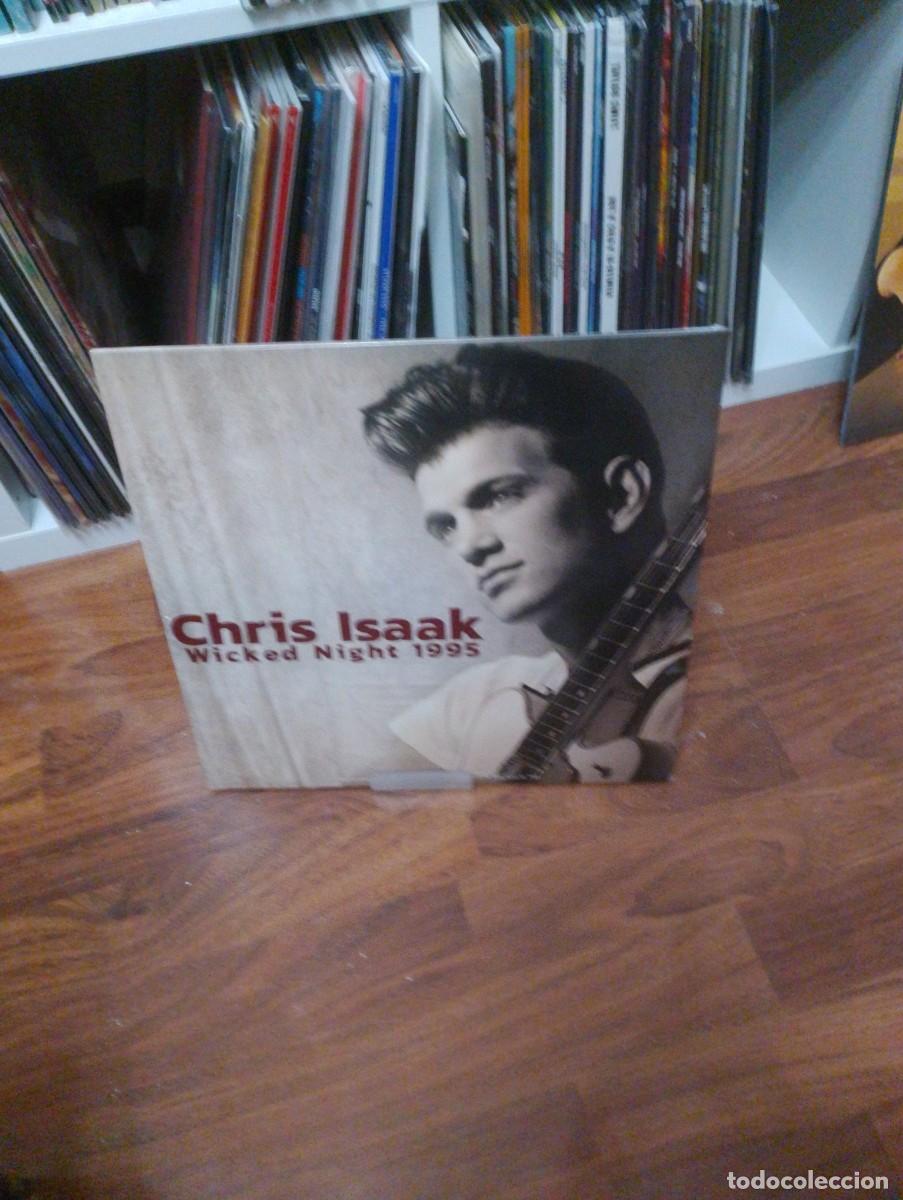 Discos de vinilo: chris isaak - wicked night 1995