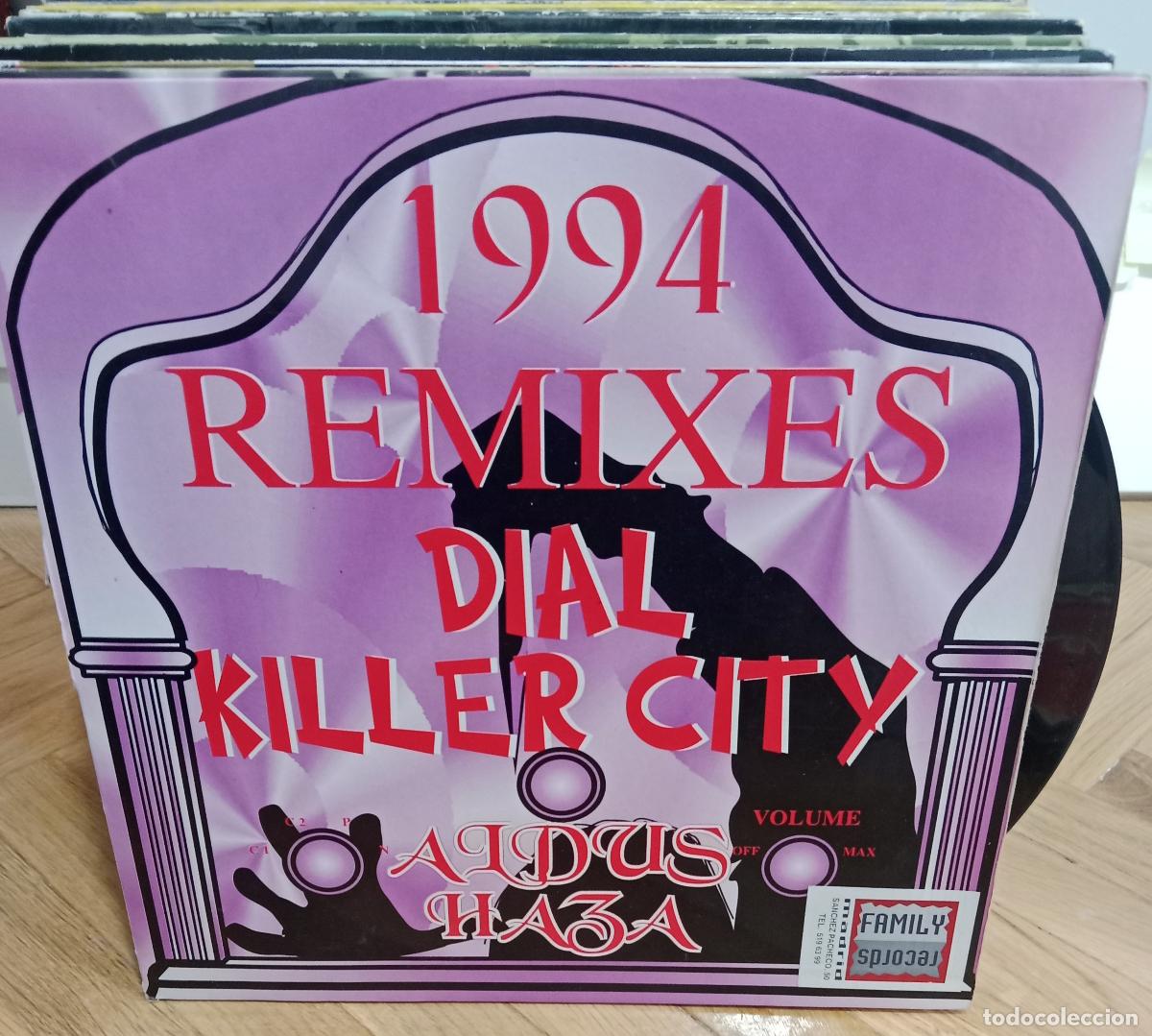 Discos de vinilo: Aldus Haza - Dial / Killer City (1994 Remixes) (The Seventh Victim III) (12&rdquo; maxi)