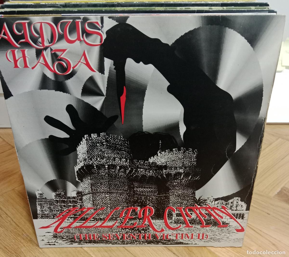 Discos de vinilo: Aldus Haza - Killer City (The Seventh Victim II) (12&rdquo; maxi)