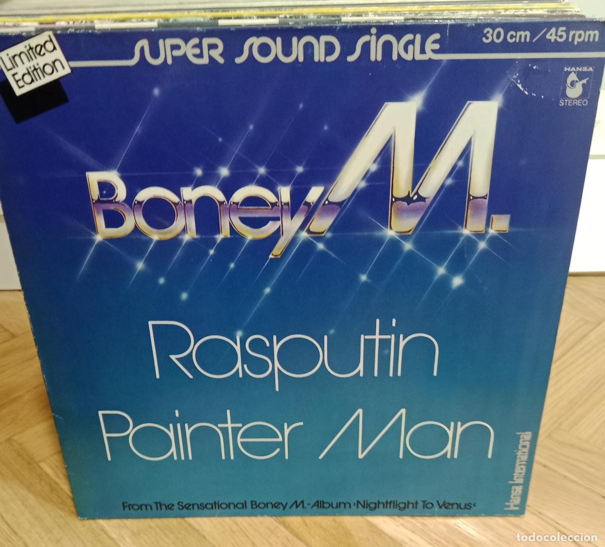 Discos de vinilo: Boney M. - Rasputin / Painter Man (12&rdquo;, Maxi, Ltd)