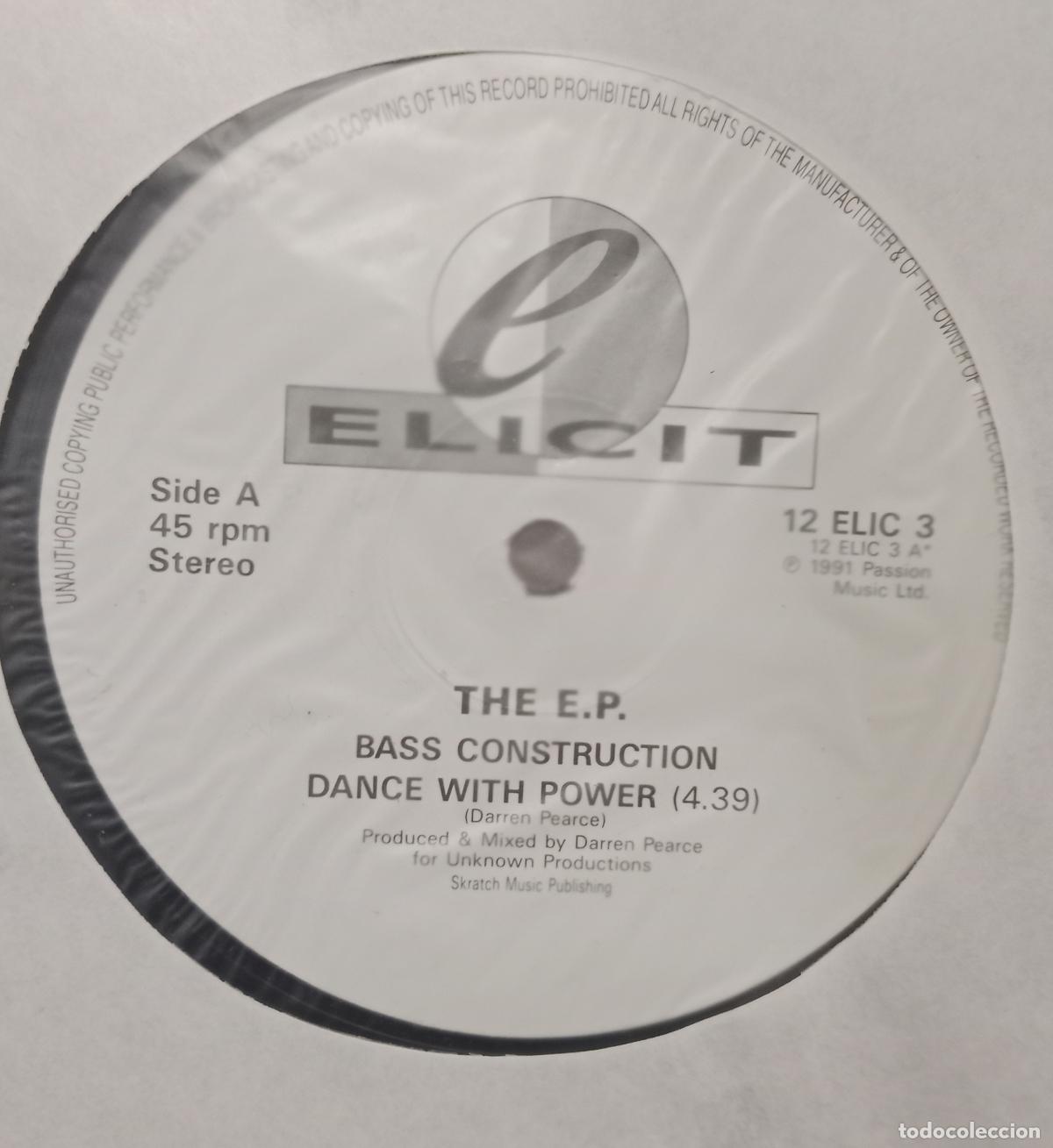 Discos de vinilo: Bass Construction - The E.P. (12&rdquo;, Maxi EP) UK 1991