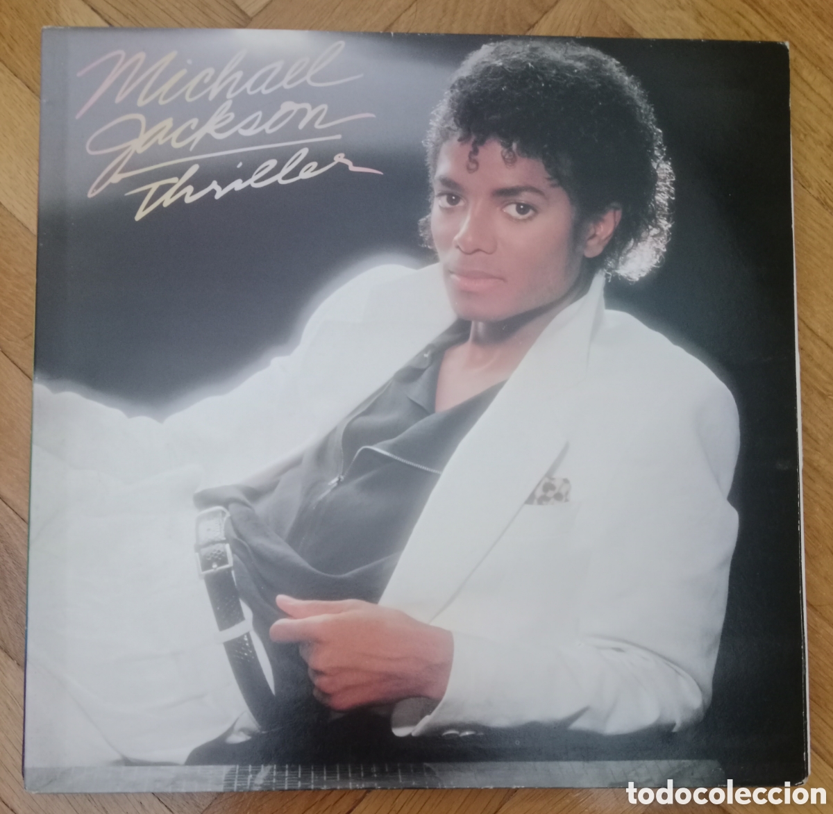 Discos de vinilo: Michael Jackson - Thriller LP europa 1986