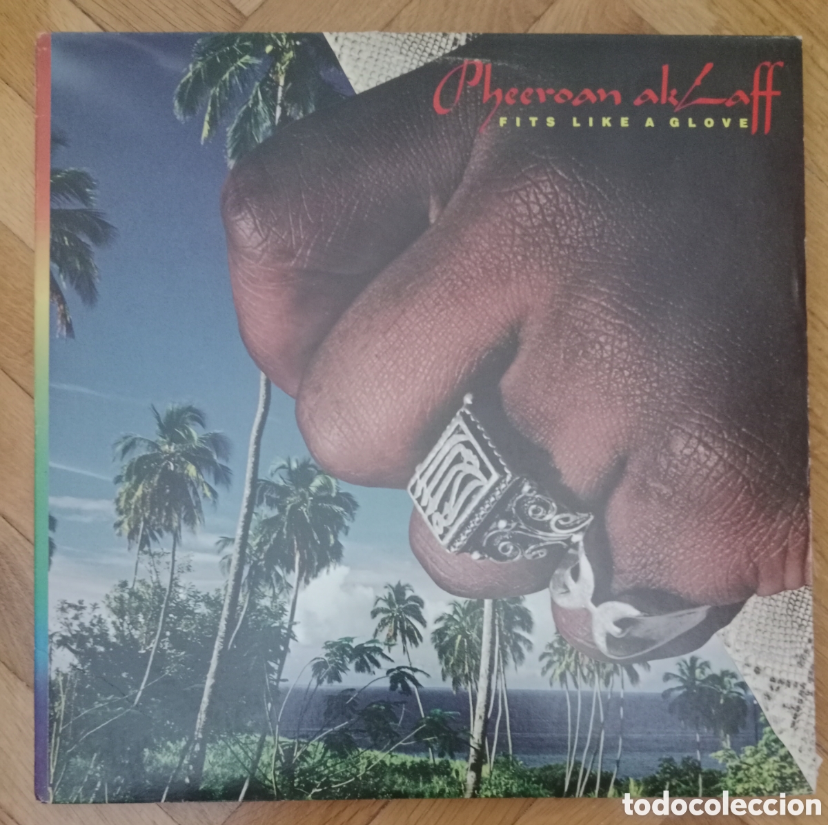 Discos de vinilo: Pheeroan Aklaff - Fits like a glove EEUU 1983