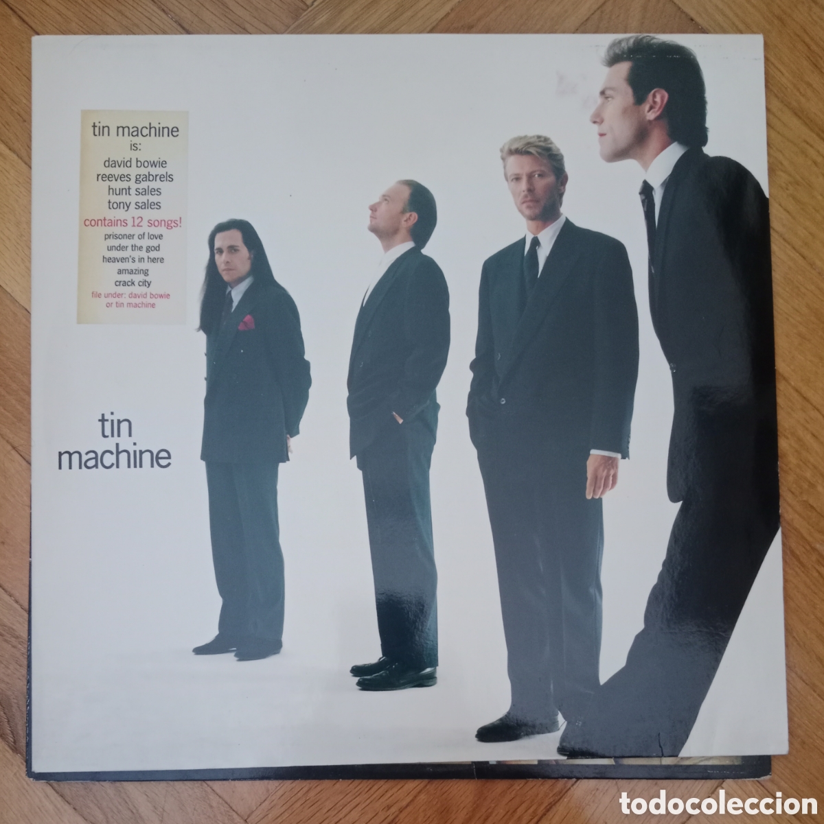Discos de vinilo: Tin Machine - Tin Machine LP Europa 1989