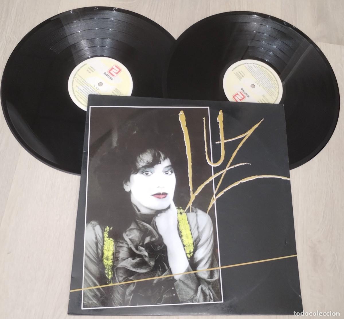 Discos de vinilo: LUZ CASAL - LUZ - GRANDES EXITOS ..2 LP&acute;S - ZAFIRO - RECOPILACION DE 1990 - 21 GRANDES EXITOS .