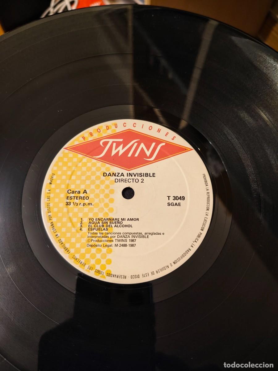 Discos de vinilo: Danza Invisible. Directo 2. Cara A - Foto 1