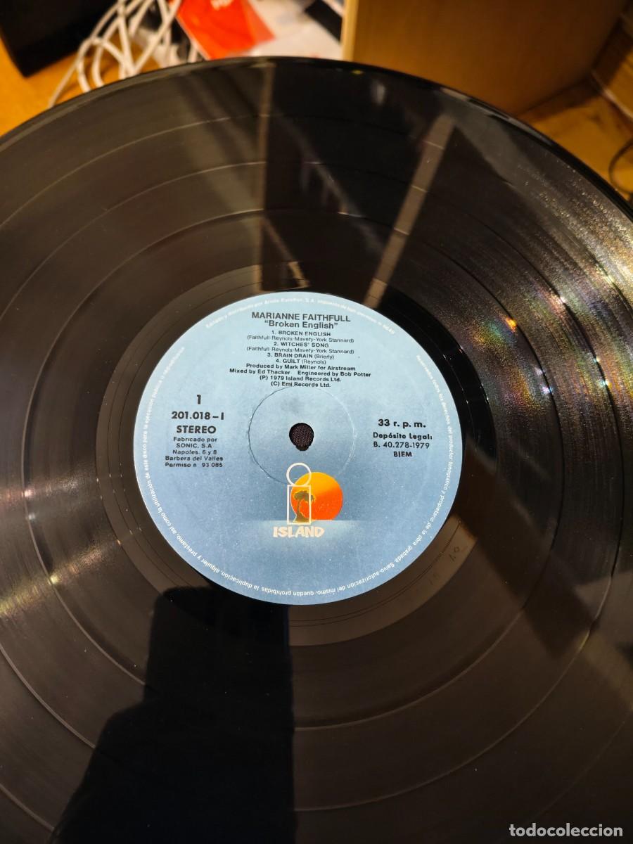Discos de vinilo: Marianne Faithfull. Broken English