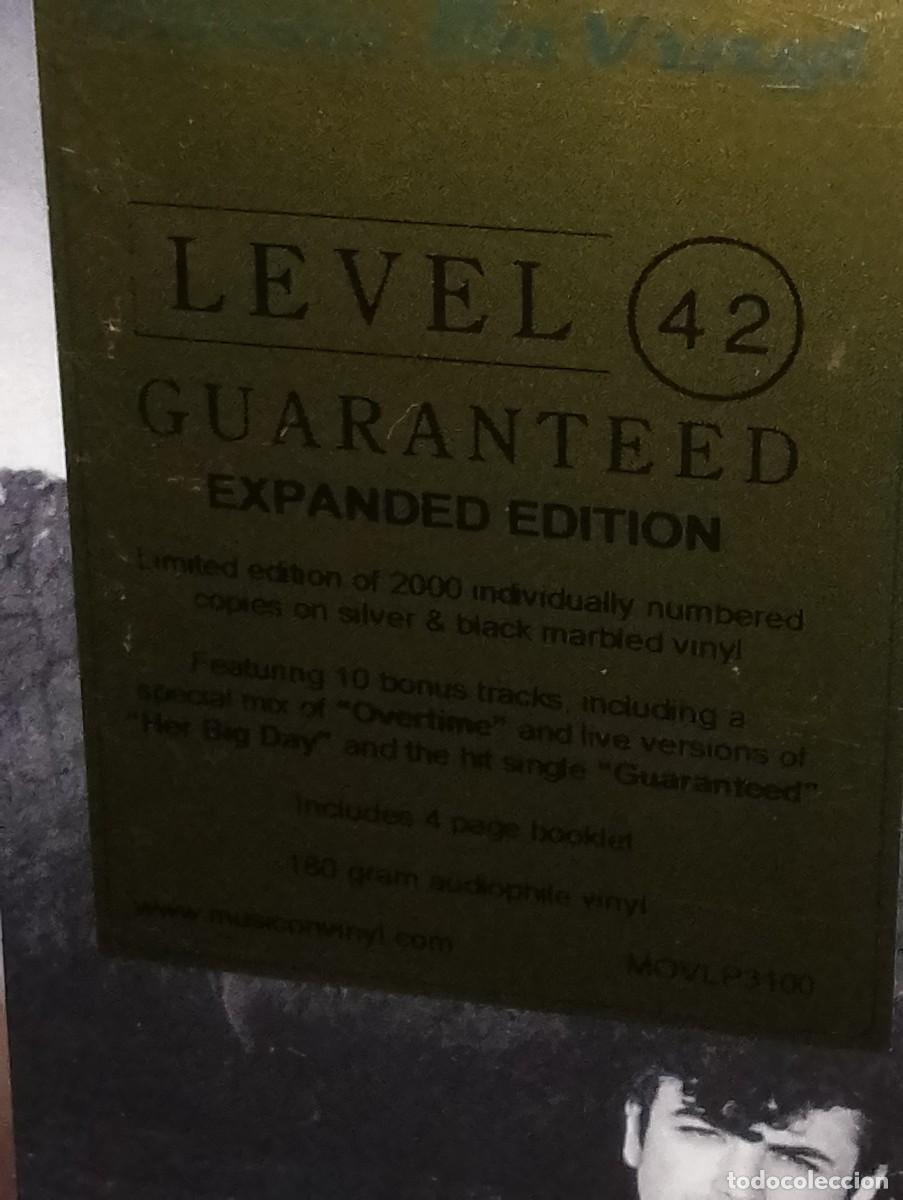 Discos de vinilo: level 42 - guaranteed - doble vinilo - Foto 2