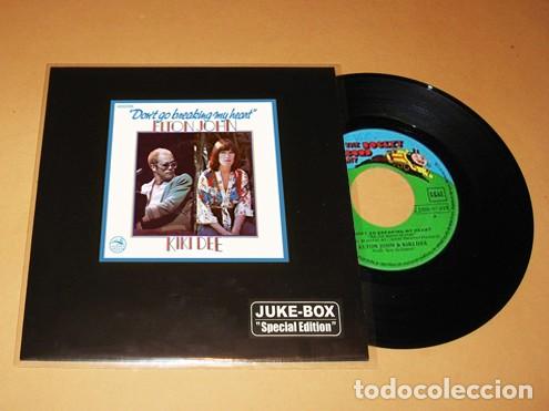Discos de vinilo: ELTON JOHN / KIKI DEE - DON'T GO BREAKING MY HEART - SINGLE - 1975 - JUKE-BOX