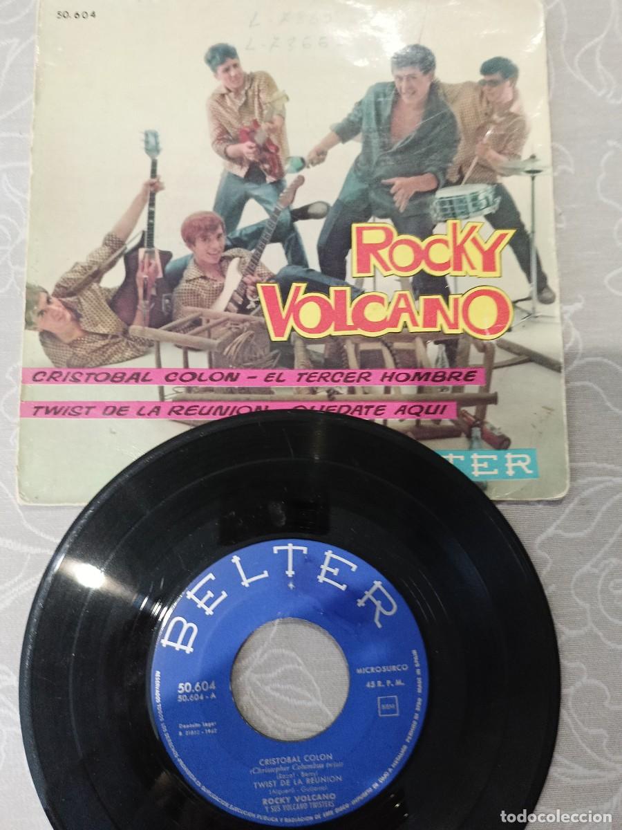 Disques de vinyle: ROCKY VOLCANO. Disco Singles