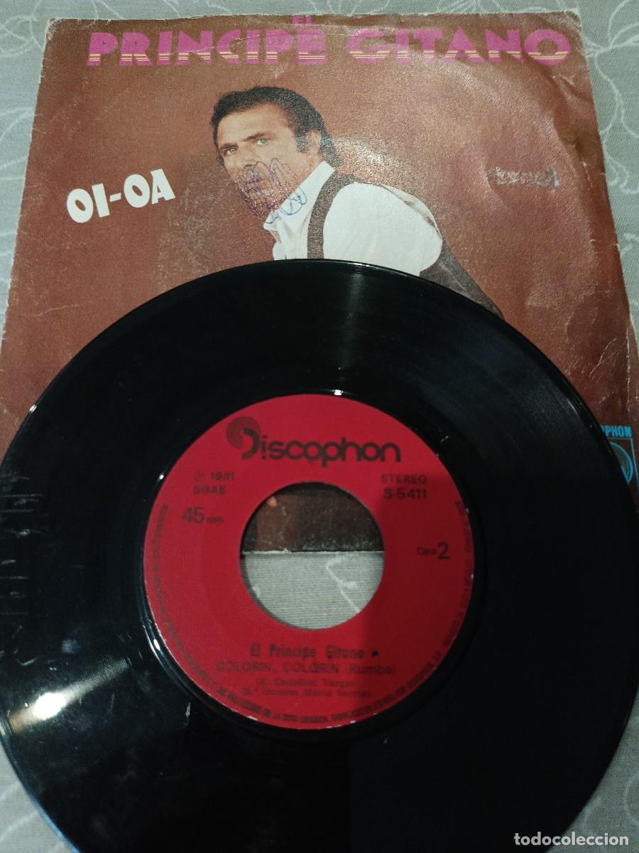 Discos de vinilo: El Pr&iacute;ncipe Gitano Disco Singles.