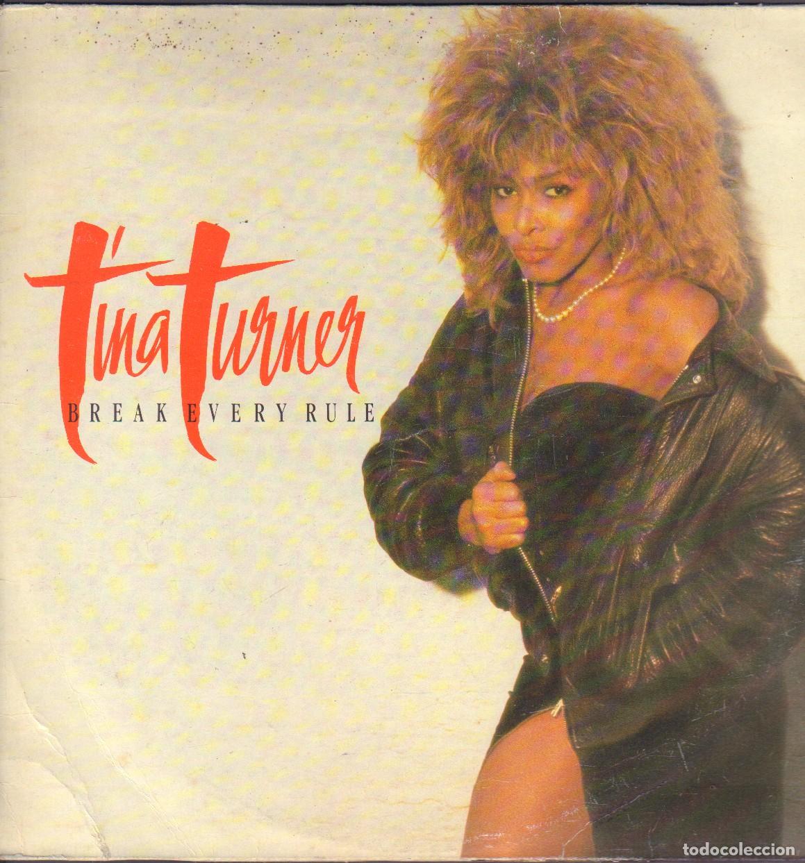 Discos de vinilo: TINA TURNER - BREAK EVERY RULE / LP EMI 1986. EDICION ESPA&Ntilde;OLA. ENCARTE RF-26008