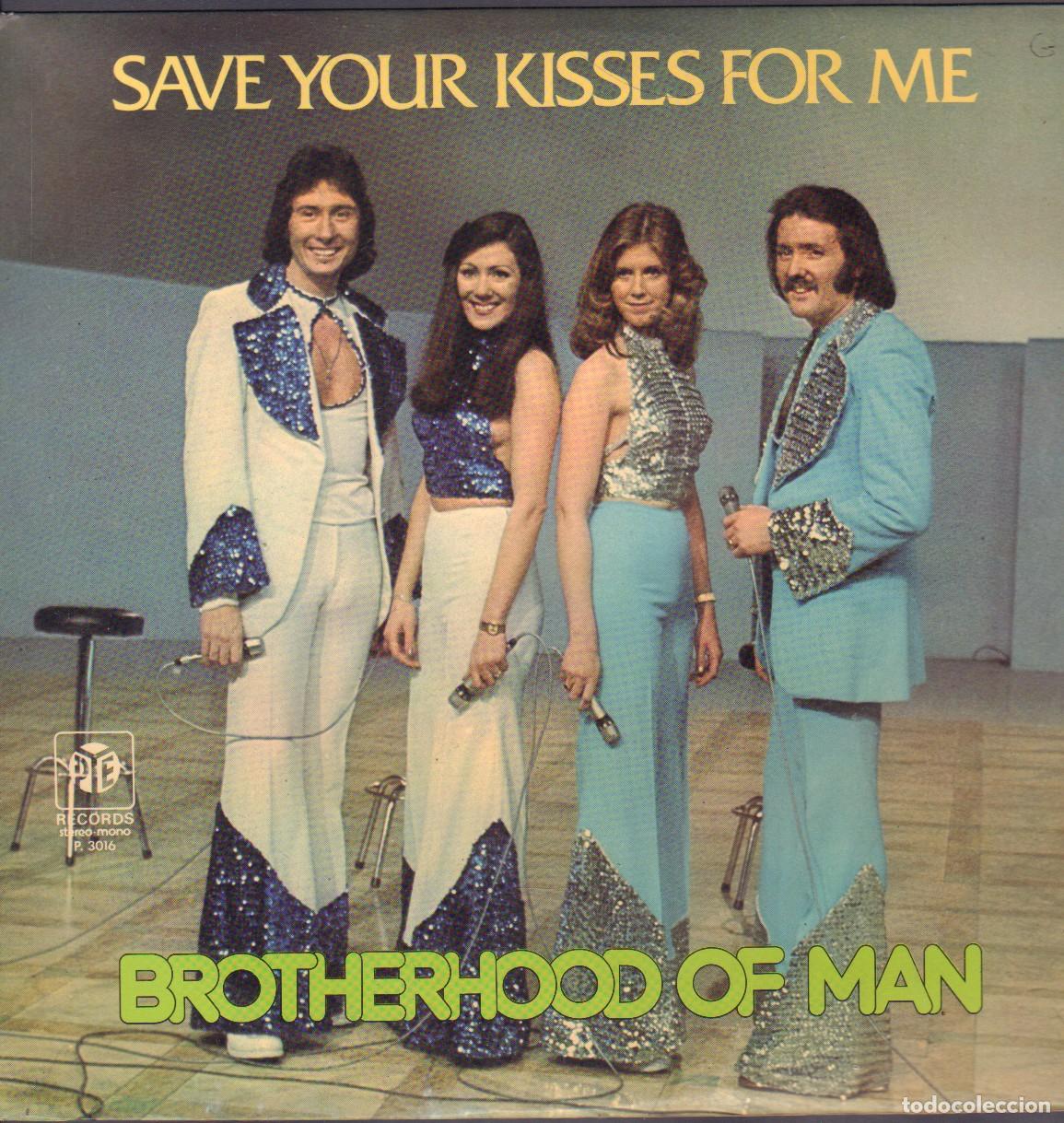 Discos de vinilo: BROTHER HOOD OF MAN - SAVE YOUR KISSES FOR ME / DREAM ON, TUGGING.../ LP PYE 1976 RF-26011