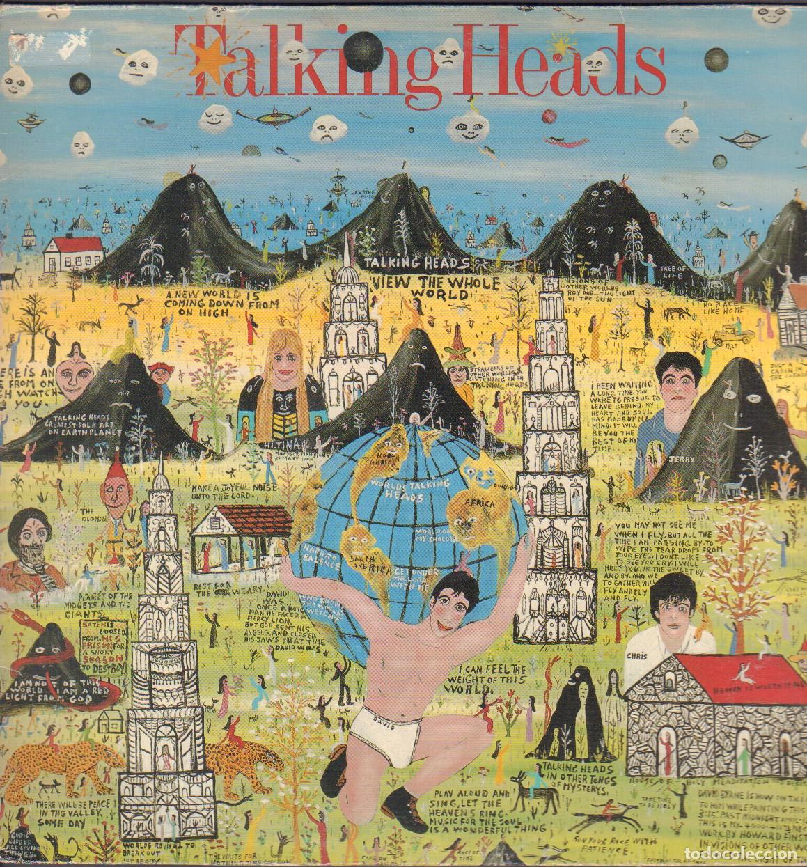 Discos de vinilo: TALKINGHEADS - AND SHE WAS, CREATURES OF LOVE, PERFECT WOLRL.../ LP EMI 1985 RF-26020