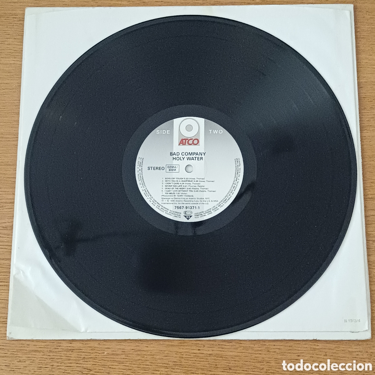 Discos de vinilo: Bad Company LP Holy Water - Foto 5
