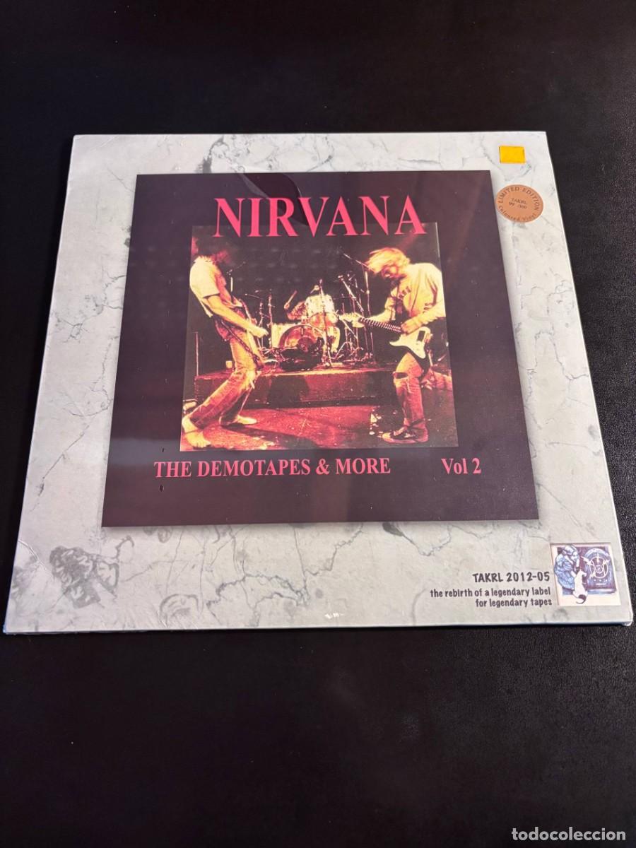 Discos de vinilo: Nirvana The Demotapes & More Vol 2 Disco de vinilo coloreado LP 12&rdquo; punk grunge kurt cobain