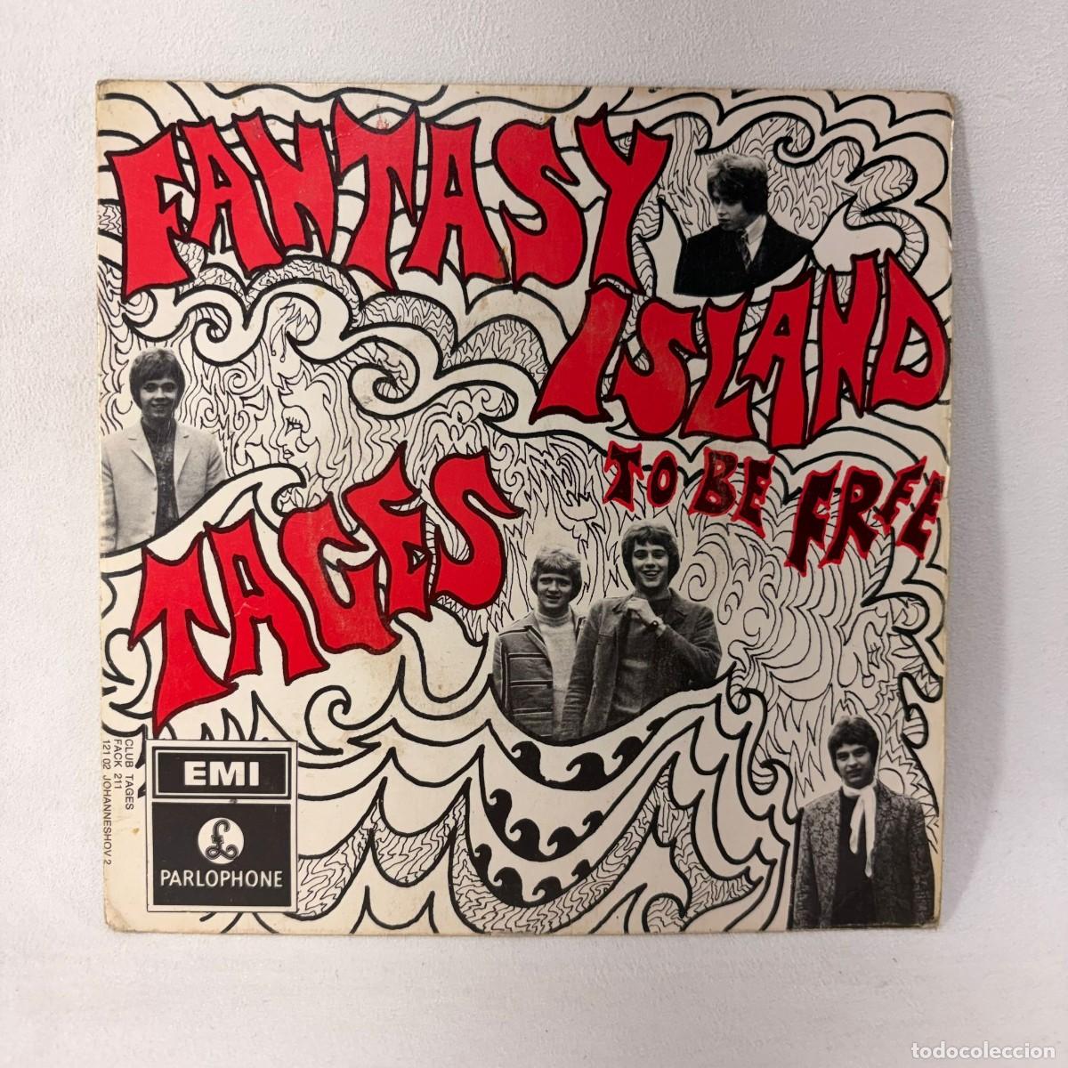 Discos de vinilo: SINGLE TAGES - FANTASY ISLAND - SUECIA - A&Ntilde;O 1968