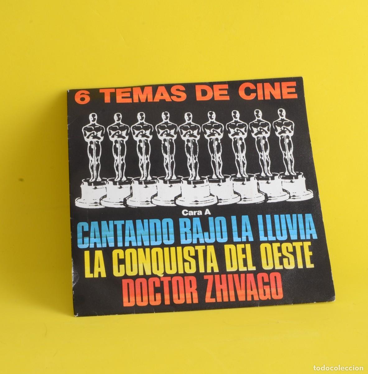 Discos de vinilo: VINILO SINGLE 1980 &rdquo;6 Temas de Cine&rdquo; - Foto 1