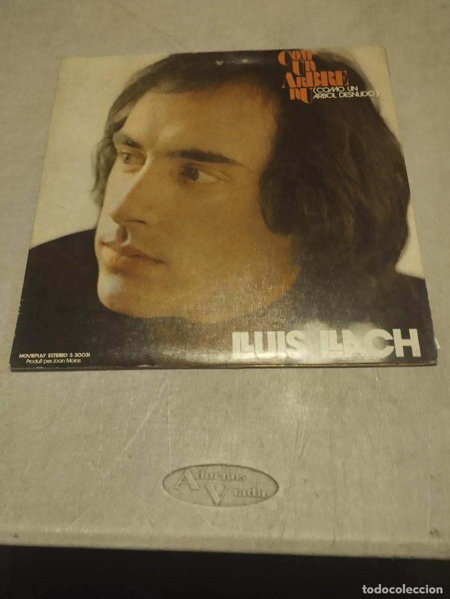 Discos de vinilo: LLUIS LLACH LP COM UN ARBRE NU PORTADA ABIERTA
