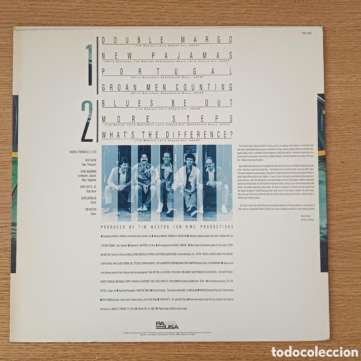 Discos de vinilo: Wishful Thinking LP Wishful Thinking - Foto 2