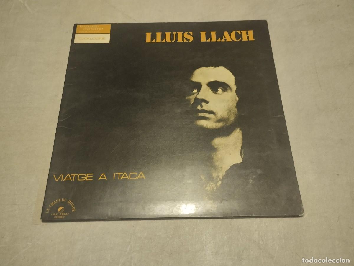 Discos de vinilo: LLUIS LLACH LP VIATGE A ITACA PORTADA ABIERTA