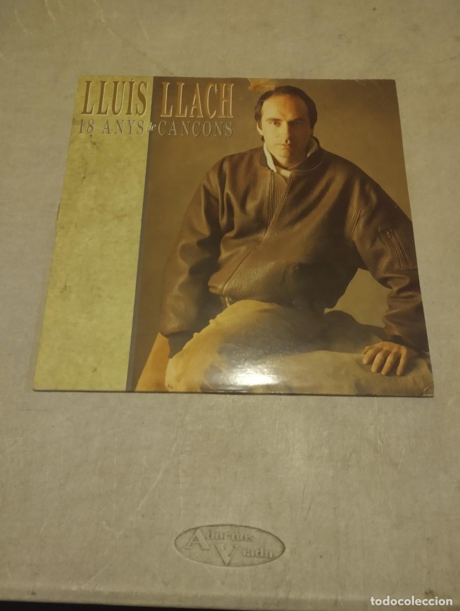 Discos de vinilo: LLUIS LLACH LP 19 ANYS DE CANCONS ENCARTE LETRAS