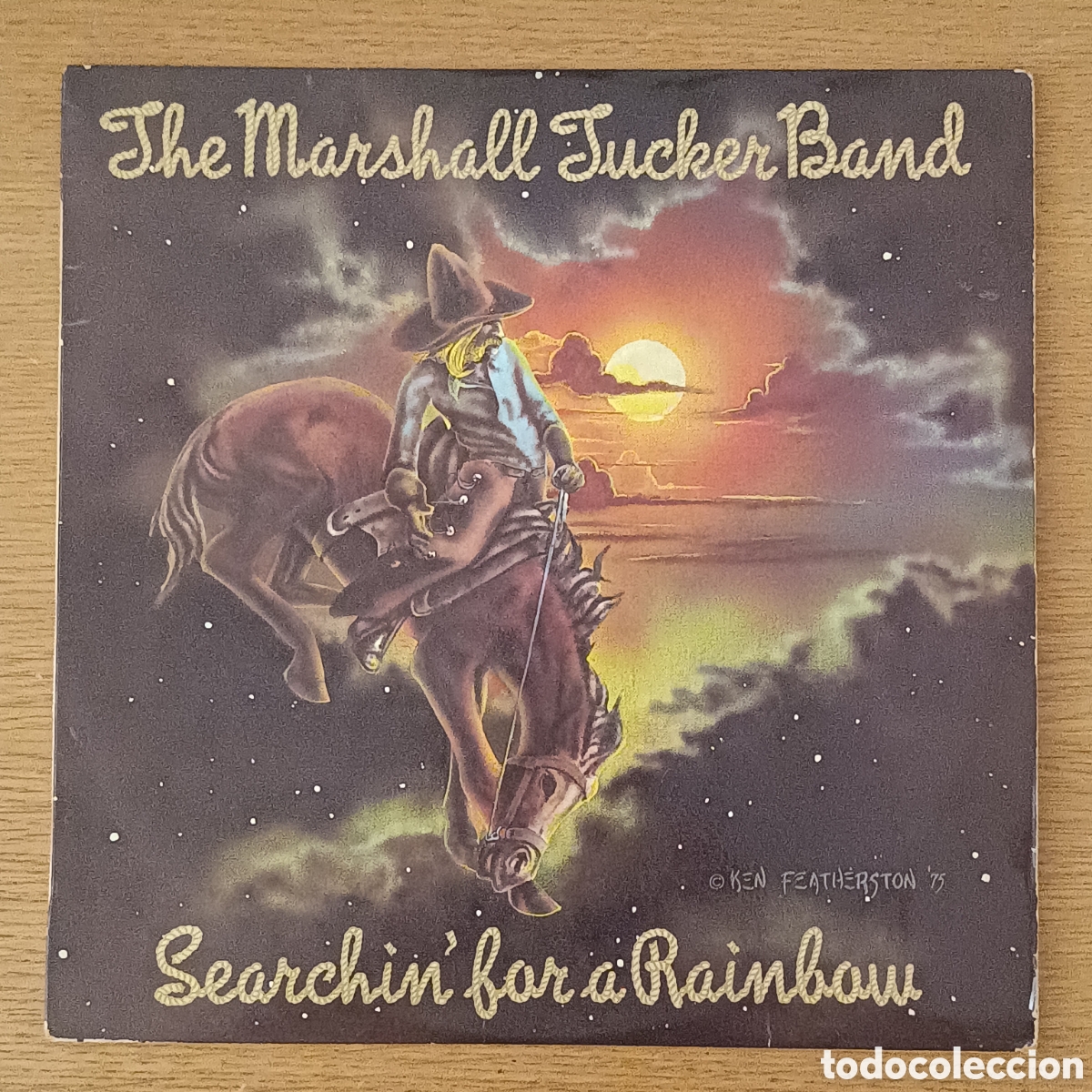 Discos de vinilo: The Marshall Tucker Band LP Searchin' For A Rainbow