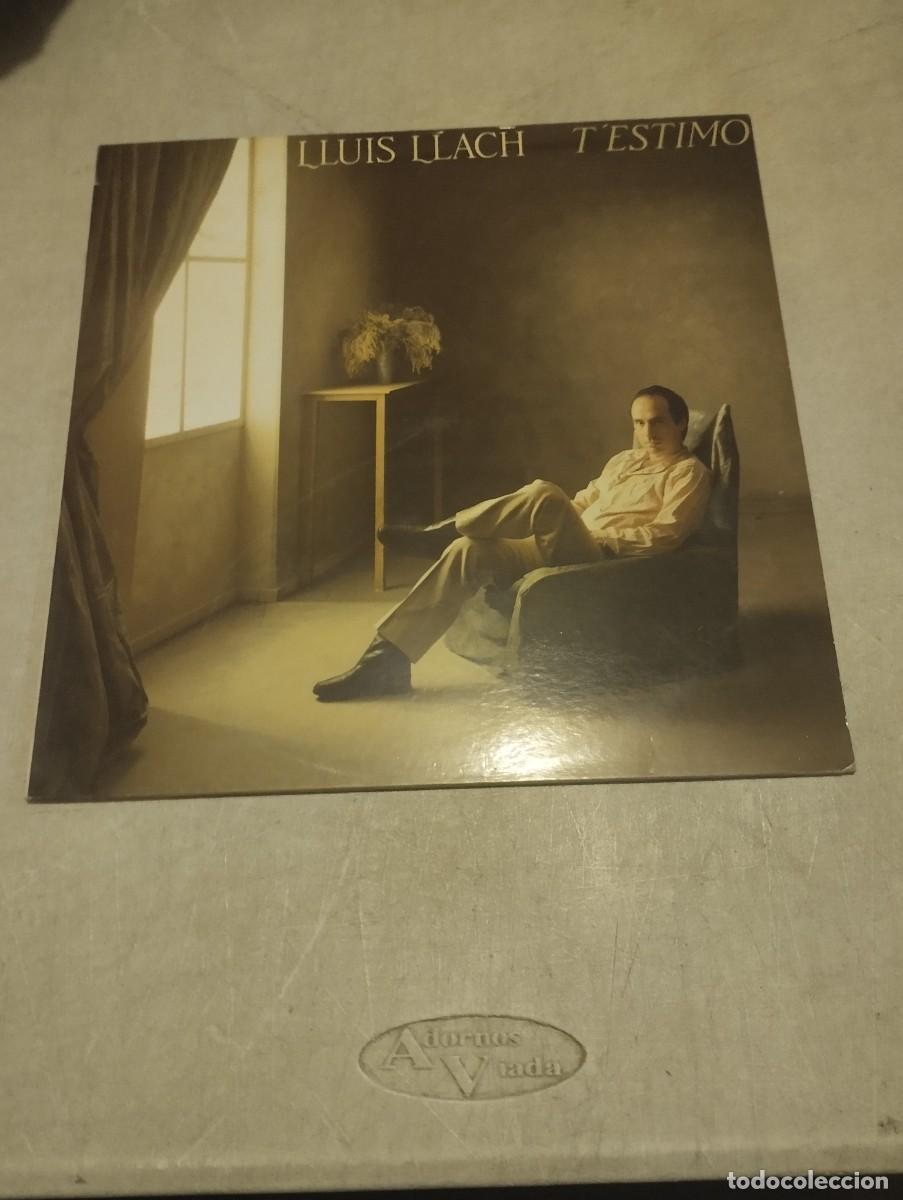 Discos de vinilo: LLUIS LLACH LP TESTIMO INSERT LETRAS - Foto 1