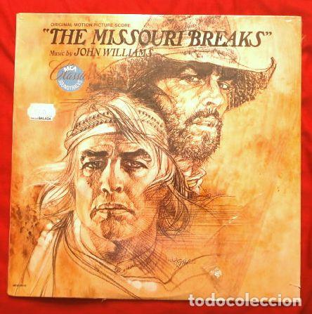 Discos de vinilo: THE MISSOURI BREAKS (LP. BSO 1976) Banda Sonora del Film Western - M&uacute;sica: John Williams