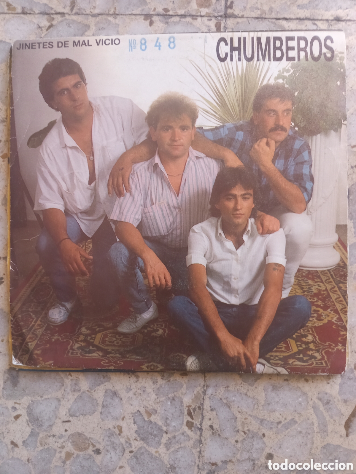 Discos de vinilo: SGL CHUMBEROS JINETES DE MAL VICIO 1987 PROMO