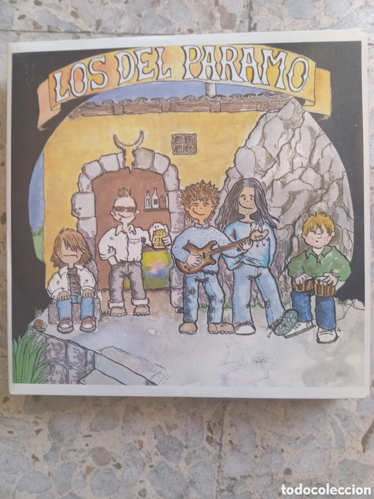 Discos de vinilo: EP LOS DEL PARAMO GELITO EL EMIGRANTE 1992 TRACTOR
