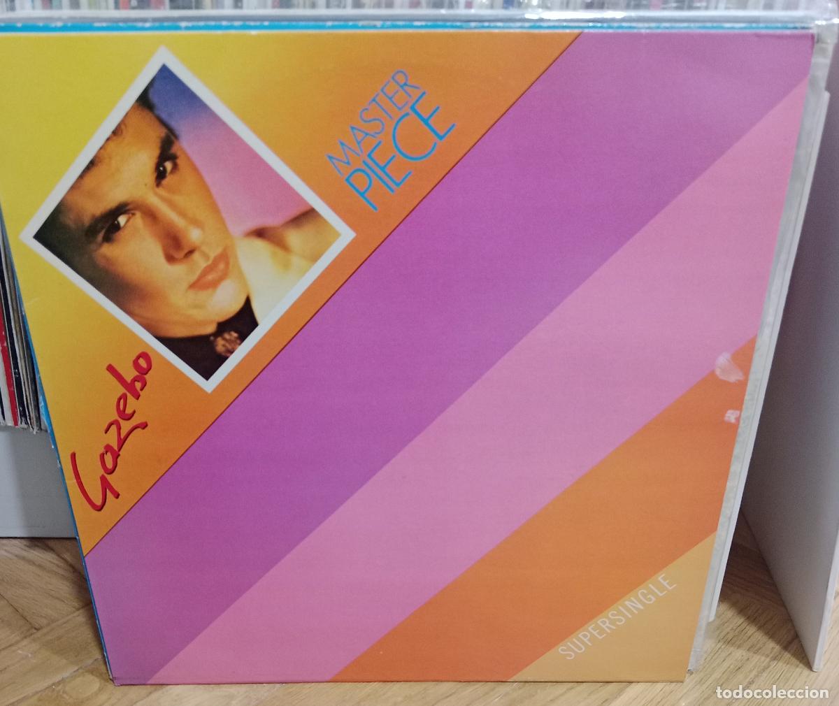Discos de vinilo: Gazebo - Master Piece (12&rdquo;, Maxi) Espa&ntilde;a 1982