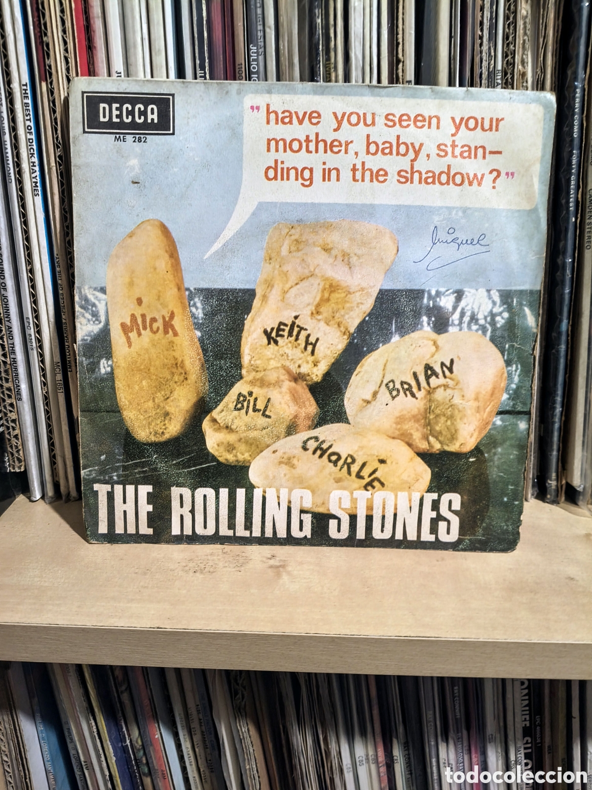 Discos de vinilo: **LOTE ROLLING STONES - 4 SINGLES 7&rdquo; (1966-1968)** - Foto 3