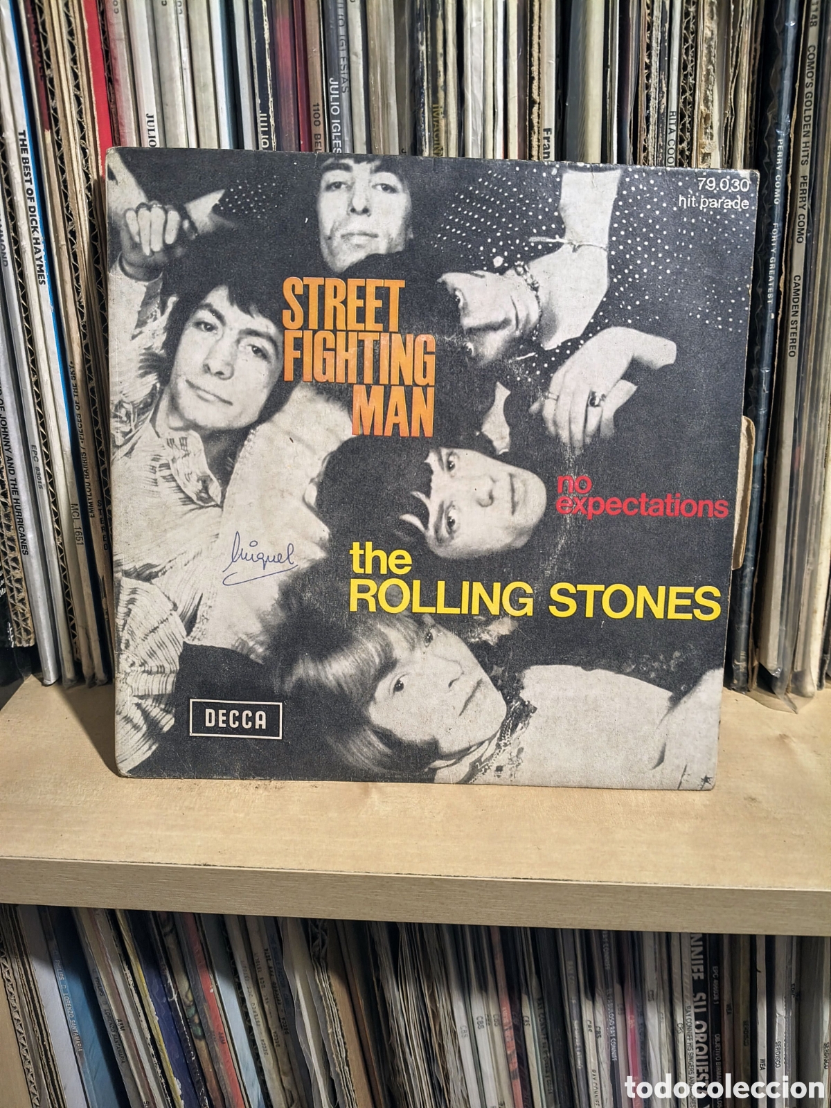Discos de vinilo: **LOTE ROLLING STONES - 4 SINGLES 7&rdquo; (1966-1968)** - Foto 5