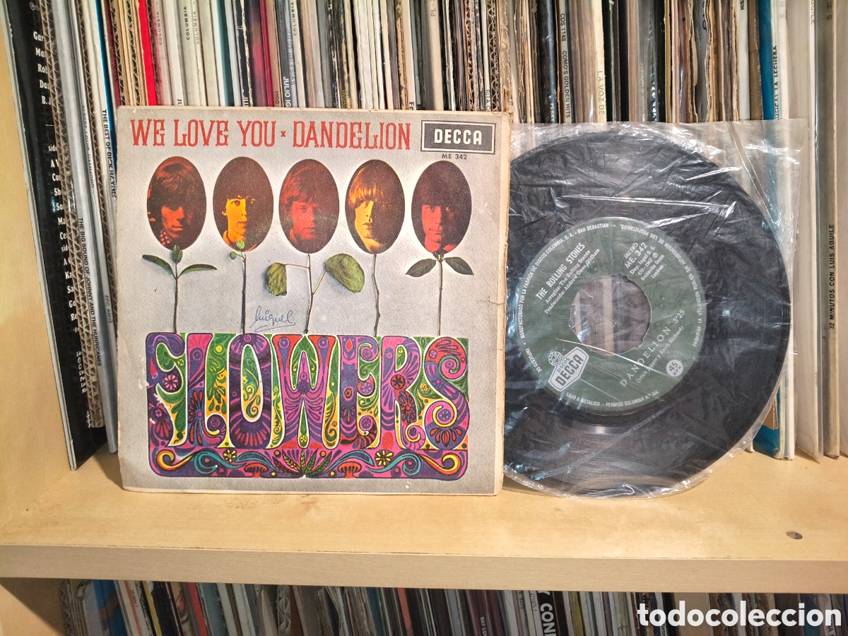 Discos de vinilo: **LOTE ROLLING STONES - 4 SINGLES 7&rdquo; (1966-1968)** - Foto 2