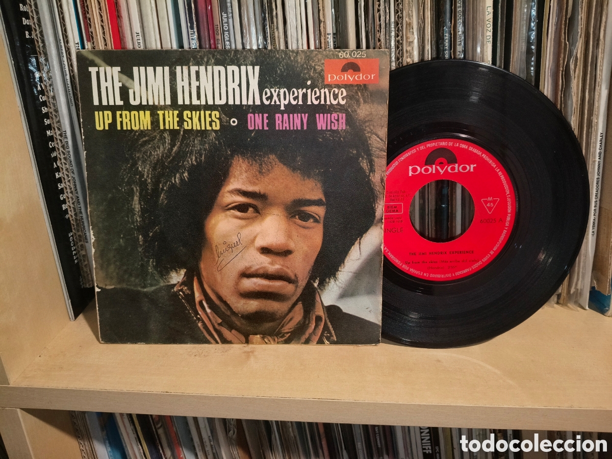 Discos de vinilo: JIMI HENDRIX Experience Single 7&rdquo; - Foto 2