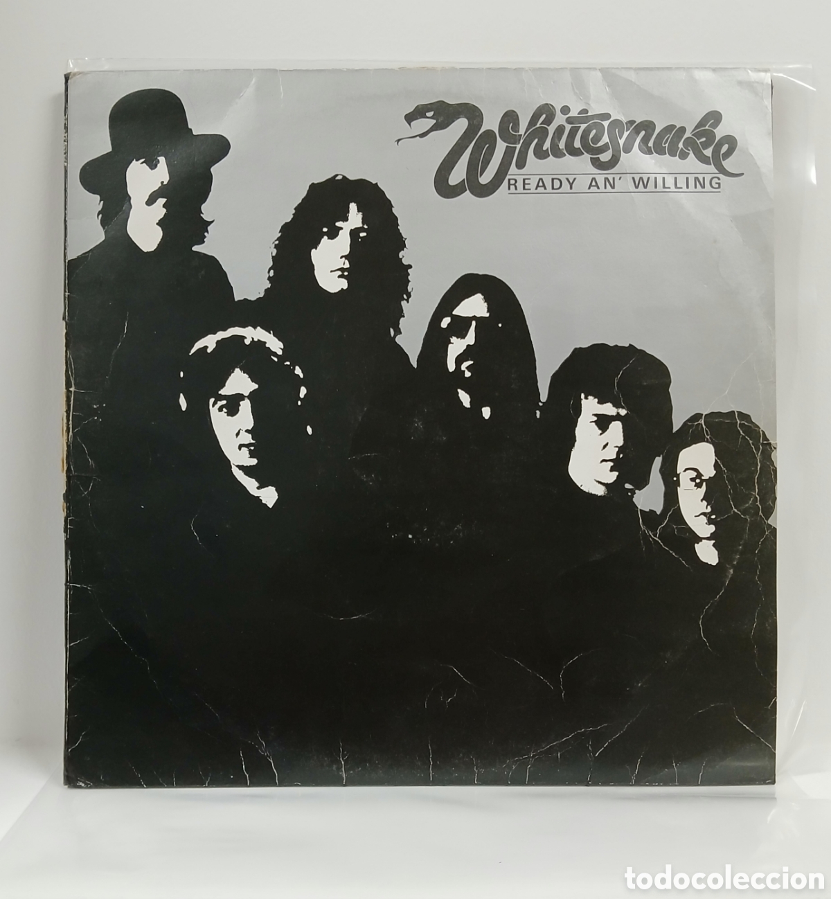 Discos de vinilo: WHITESNAKE &rdquo;READY AN' WILLING&rdquo; LP. ORIG. SPAIN . 1980