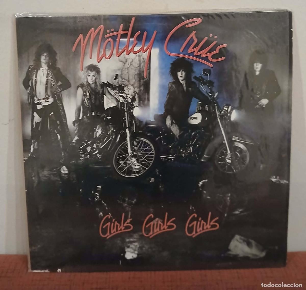 Discos de vinilo: VINILO GIRLS GIRLS GIRLS - LP DE MOTLEY CRUE IMPECABLE