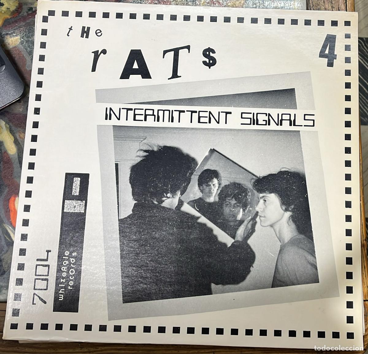 Discos de vinilo: The Rats: Intermittent signals. - Lp de vinilo 12 33 r.p.m. Whizeagle Records, 1981. Rock. Punk. Gar