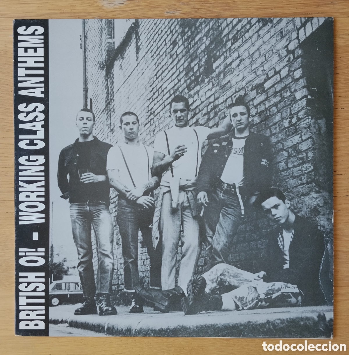 Discos de vinilo: V/A: &rdquo;BRITISH OI! - WORKING CLASS ANTHEMS&rdquo; - LP VINILO 1993 - OI ! - PUNK - Foto 1