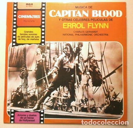 Discos de vinilo: CAPITAN BLOOD (LP. BSO 1935) Banda Sonora de films de ERROL FLYNN - National Philarmonic Orchestra