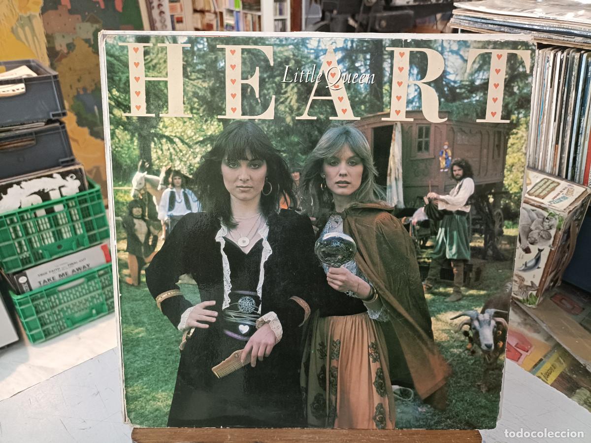 Discos de vinilo: Heart - Little Queen - LP. sello Portrait 1977