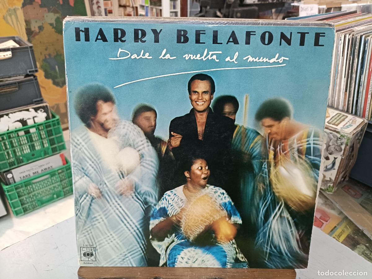 Discos de vinilo: Harry Belafonte - Dale la vuelta al mundo - LP. sello CBS 1978