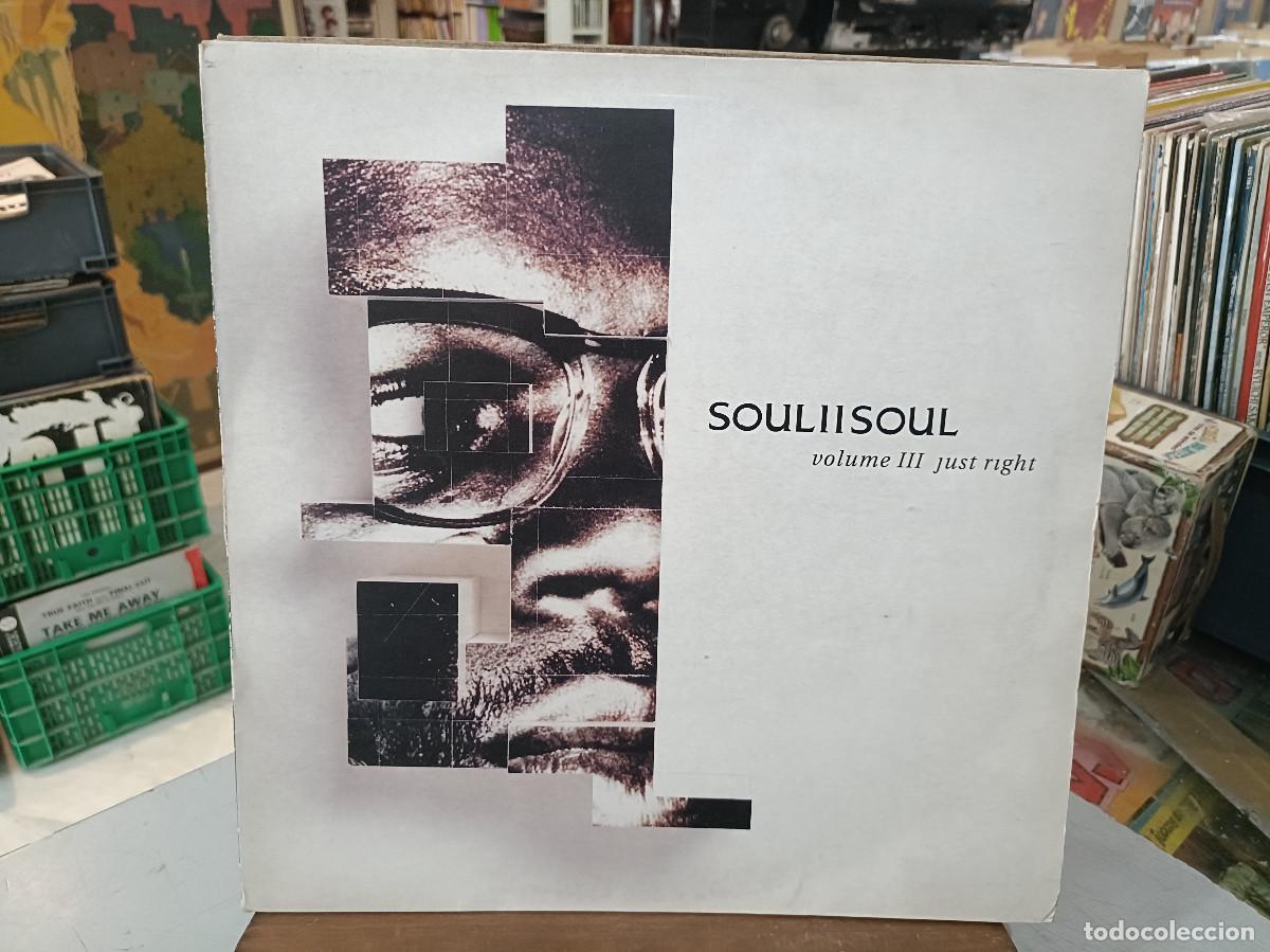 Discos de vinilo: Soul II Soul - Volume III, Just Right - LP. TEN Records 1992