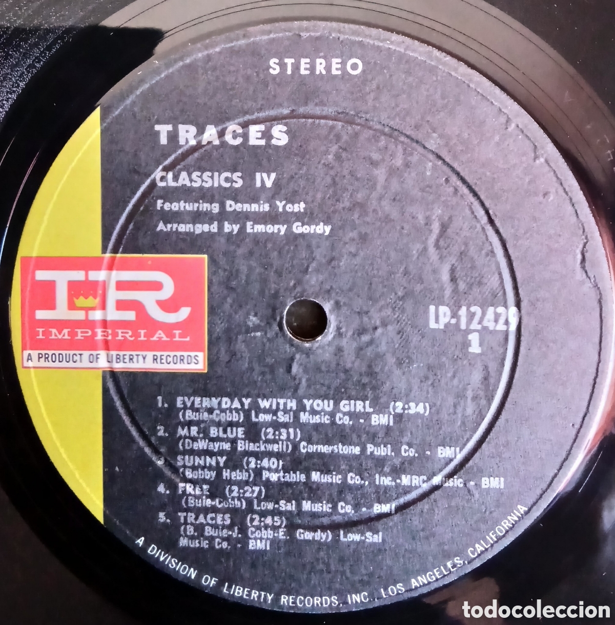 Discos de vinilo: Classics IV &lrm;&ndash; Traces // 1969 USA, vg+ - Foto 2