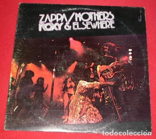 Vinyl records: frank zappa double 33t mothers roxi & elsewhere made in ingland discreet 1974) VG EX