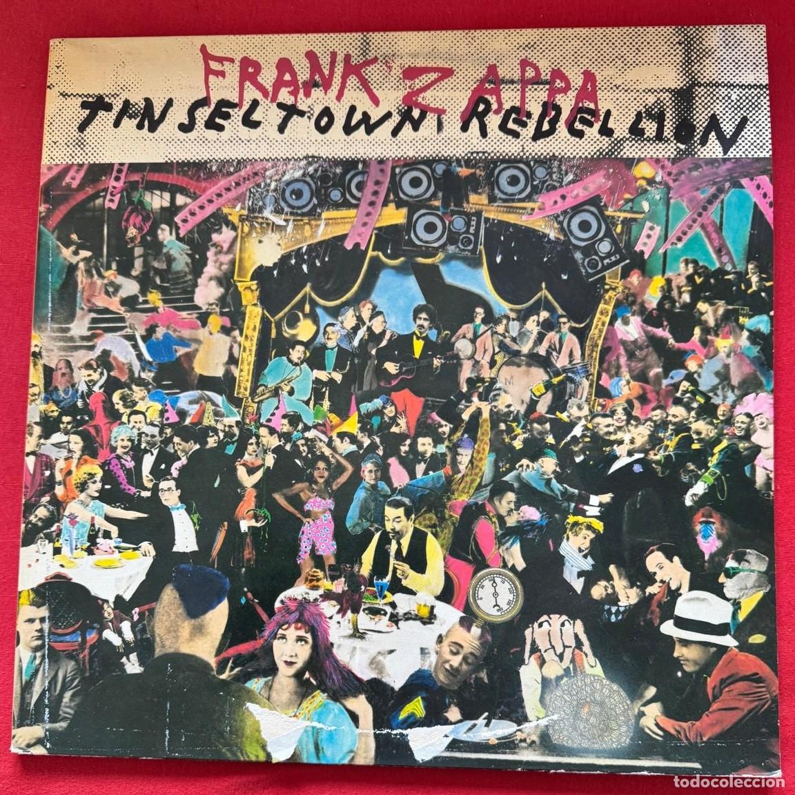 Discos de vinil: frank zappa double 33t tfrank zappa tinsel town rebellion ( holland cbs 85516) ex
